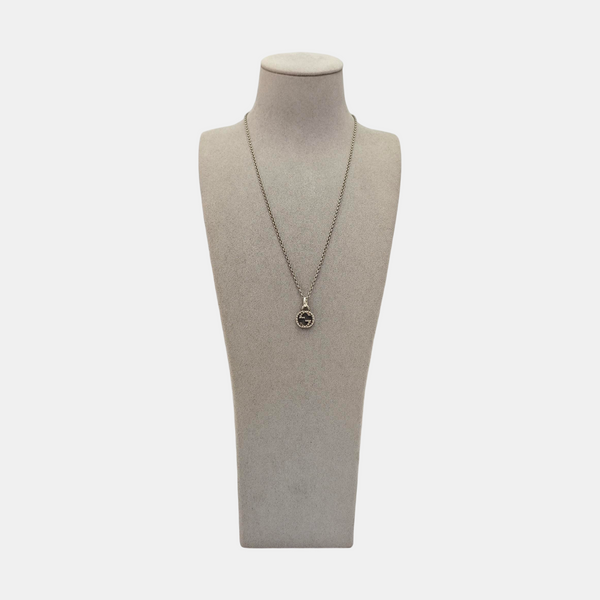 Interlocking G 925 Sterling Silver Necklace