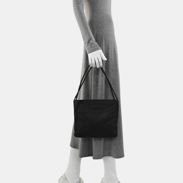 Nylon Tote Bag Black