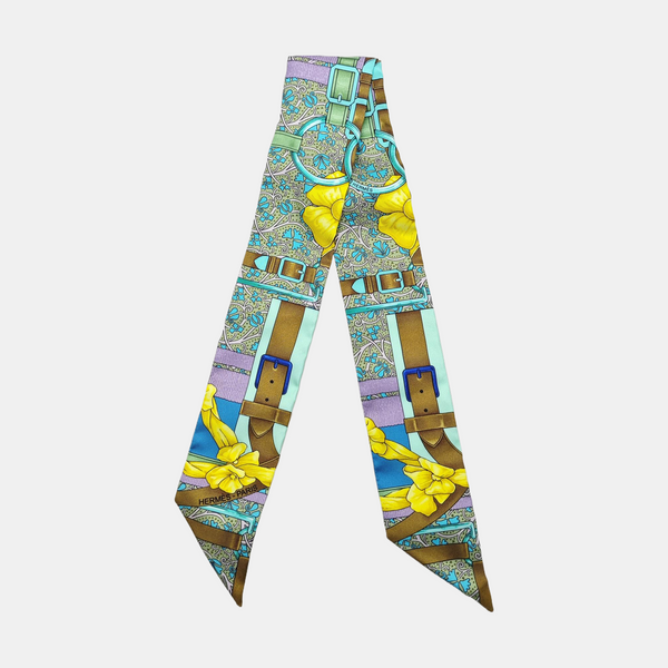 Mulberry Silk Silk Scarf Multicolor