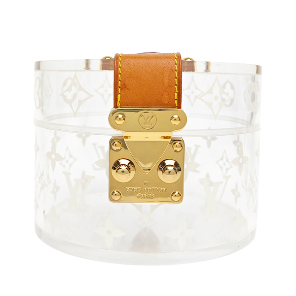 BOX SCOTT Monogram Plastic Clear