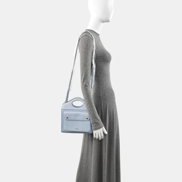 Pocket Mini Calfskin Blue