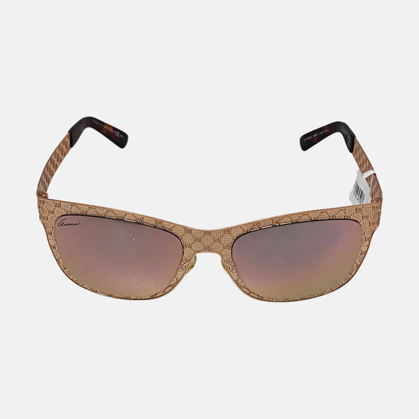 Metal Sunglasses Red