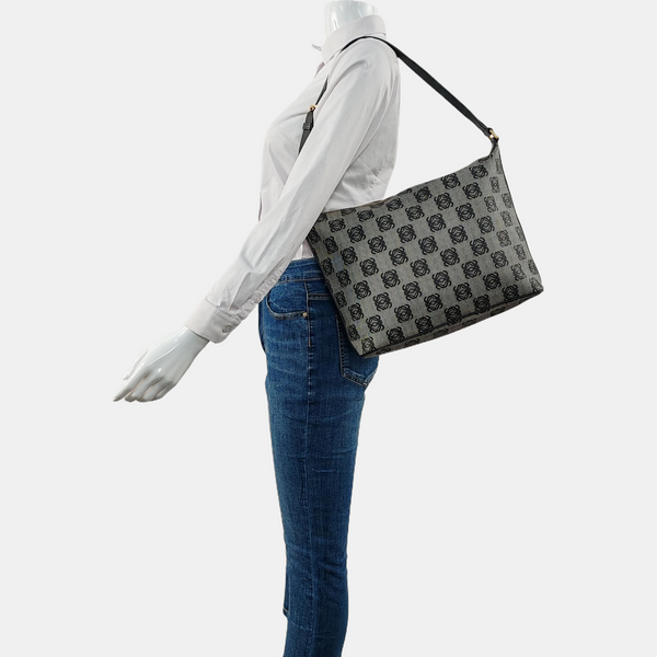 Monogram Coated Canvas Gray