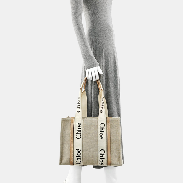 Woody Medium Canvas Beige
