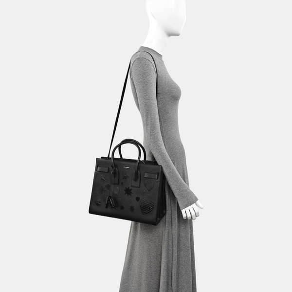 SAC DE JOUR Small Calfskin Black