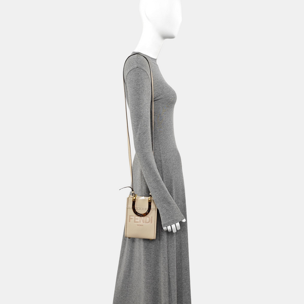 Sunshine Mini Calfskin Beige