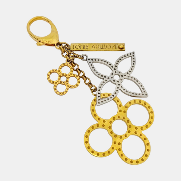 Metal Bag Charm Gold