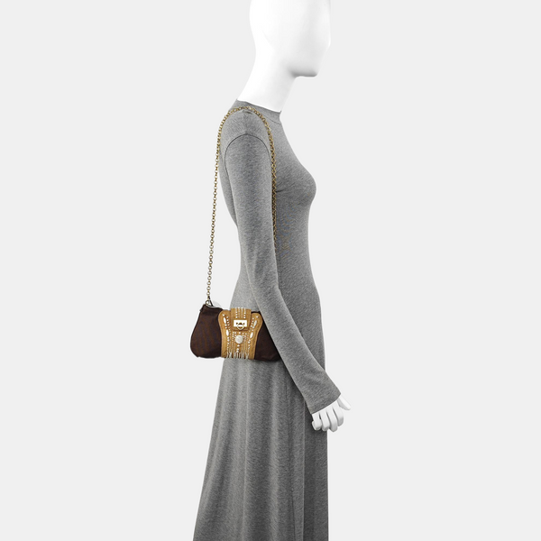 Fabric Shoulder Bag Multicolor