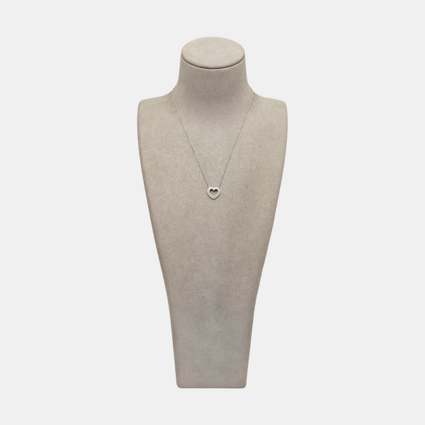 Tiffany Hearts Platinum 950 Silver Necklace
