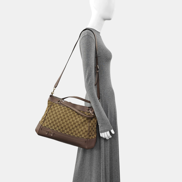 Mayfair Monogram Canvas Brown