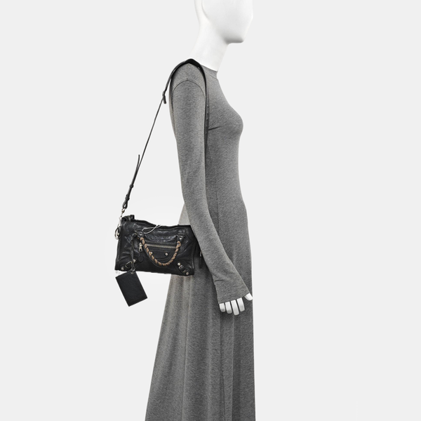 Classic City Mini Lambskin Gray
