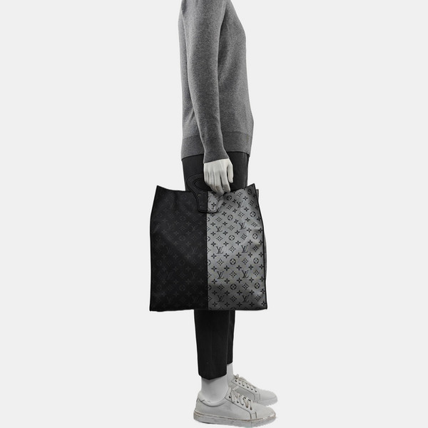 Monogram Coated Canvas Tote Bag Multicolor