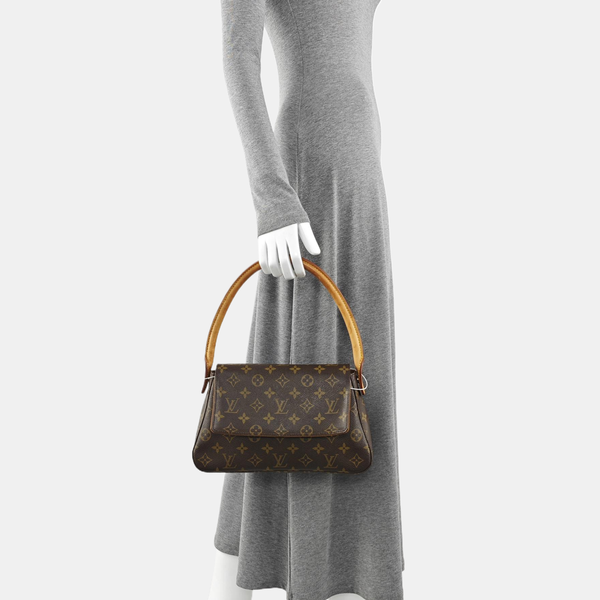 LOOPING PM Monogram Coated Canvas Brown