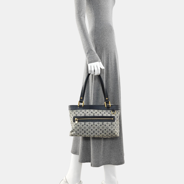 LUCILLE PM Monogram Canvas Gray