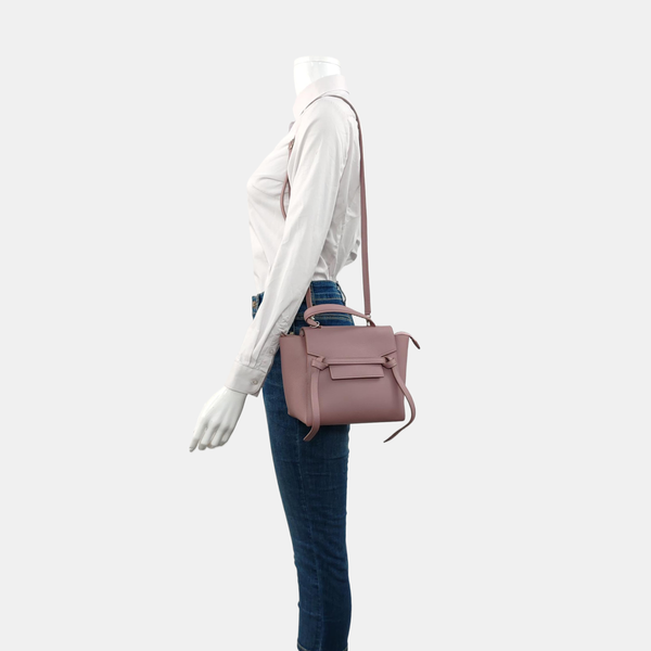 BELT Nano Calfskin Pink