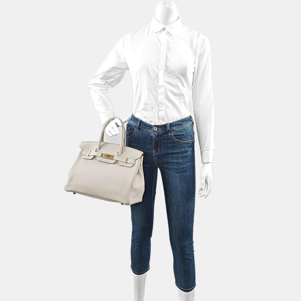 Birkin 30 Togo Blanco