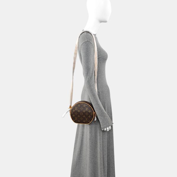 BOITE CHAPEAU PM Monogram Coated Canvas Brown