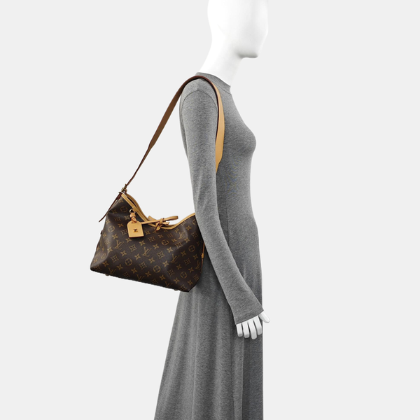 CARRYALL PM Monogram Coated Canvas Brown