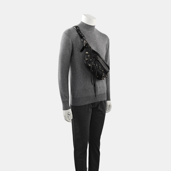 Le Cagole S Lambskin Black