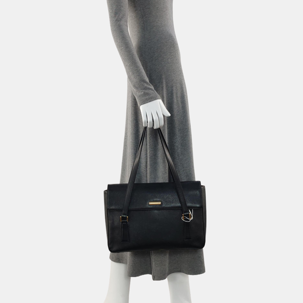 Calfskin Tote Bag Black
