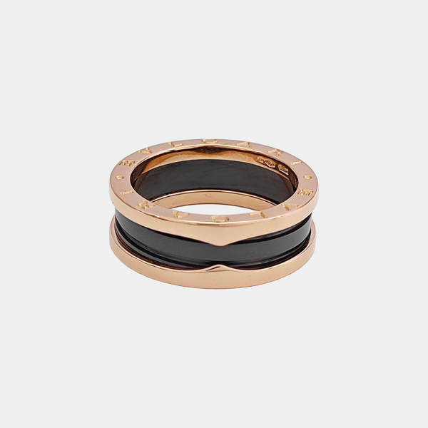B.ZERO1 18k Rose Gold Ring EU 60