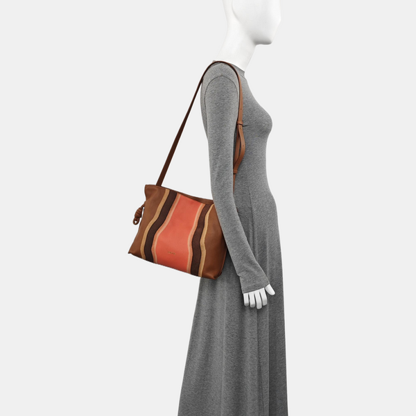 Lamenco Landscape Medium Calfskin Brown