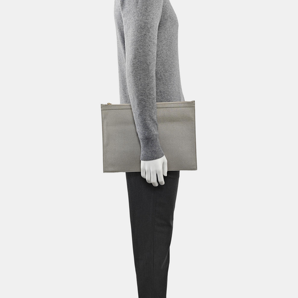 Calfskin Clutch Gray
