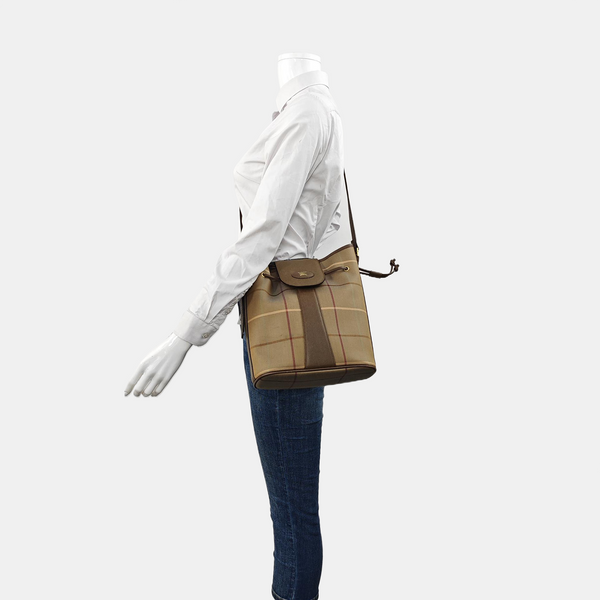 Canvas Bucket Bag Green