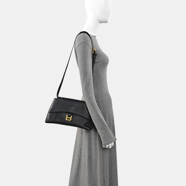 Downtown Small Calfskin Black
