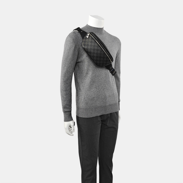 CAMPUS Damier Graphite Coated Canvas Gray