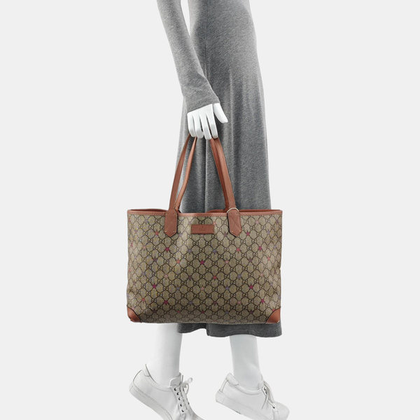 Mayfair Monogram Coated Canvas Beige