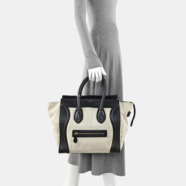LUGGAGE Mini Canvas White