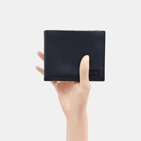 SF Calfskin Blue Wallet