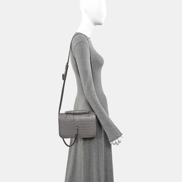 CHARLOTTE Calfskin Gray