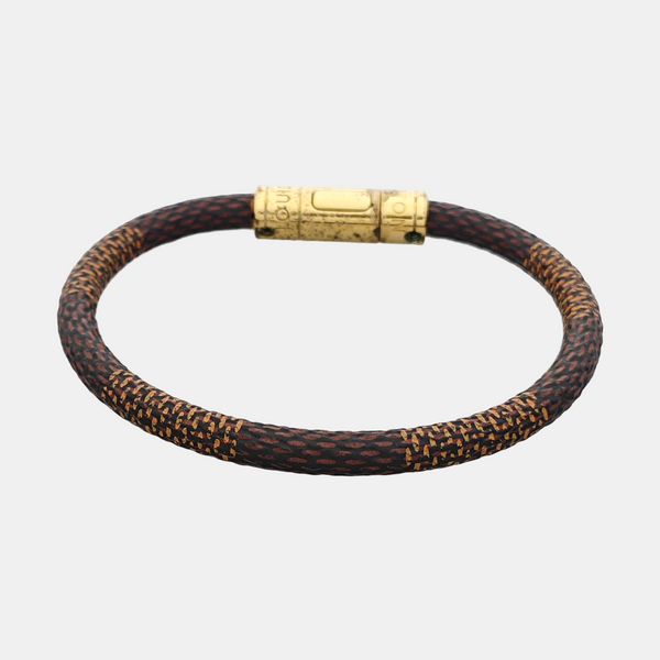 CONFIDENTIEL Metal Brown Bangle