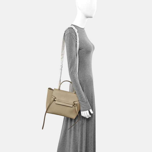BELT Micro Calfskin Beige