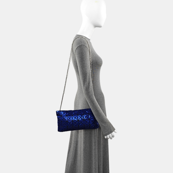 Special Material Shoulder Bag Blue