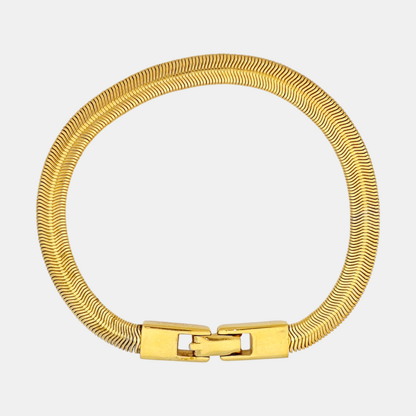 G Link Metal Gold Bracelet