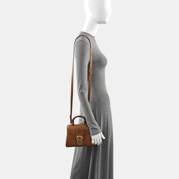 Brillant Mini Calfskin Brown