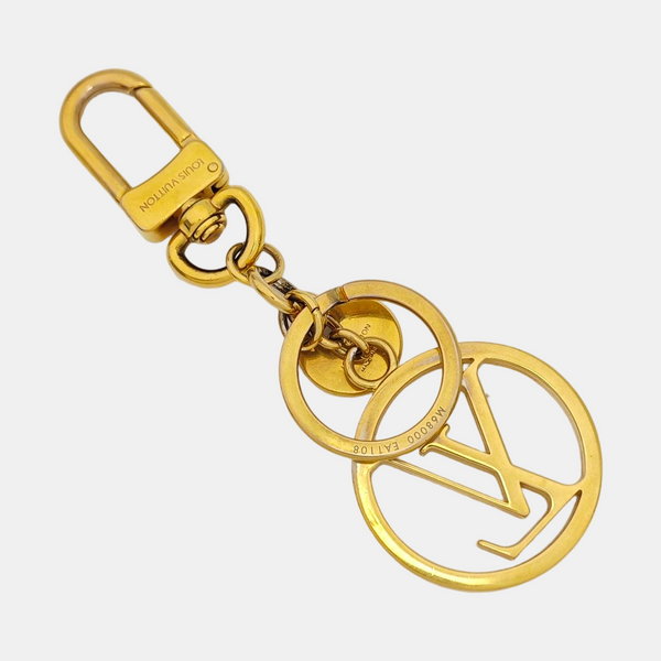 Metal Bag Charm Gold