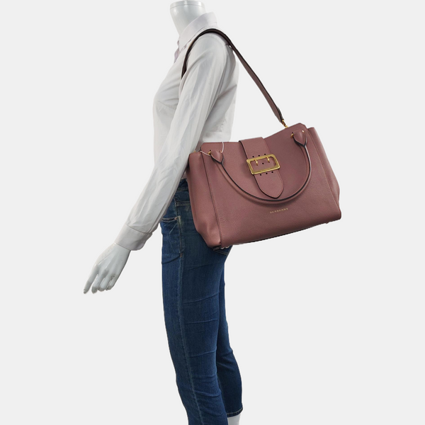 Buckle Calfskin Beige