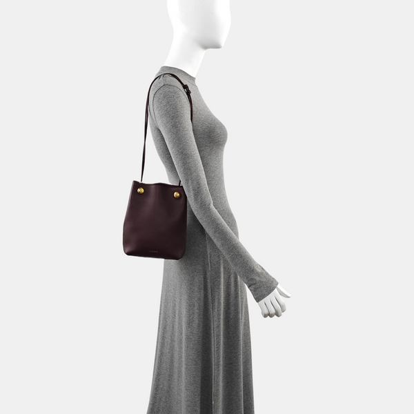 Calfskin Shoulder Bag Red