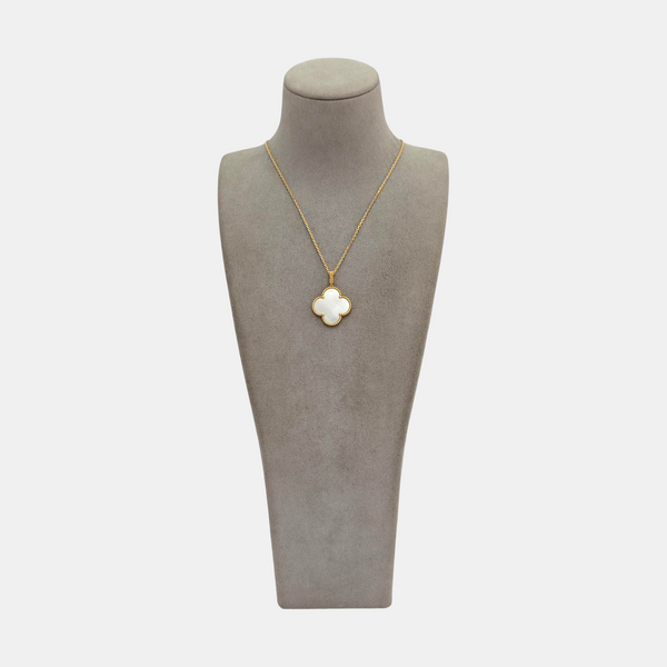 Magic Alhambra 18k Gold Necklace