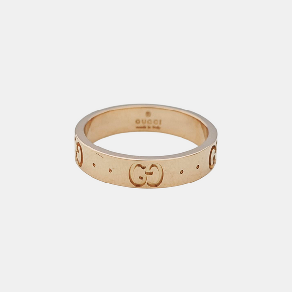 Anillo Icon en oro rosa de 18k HK 10
