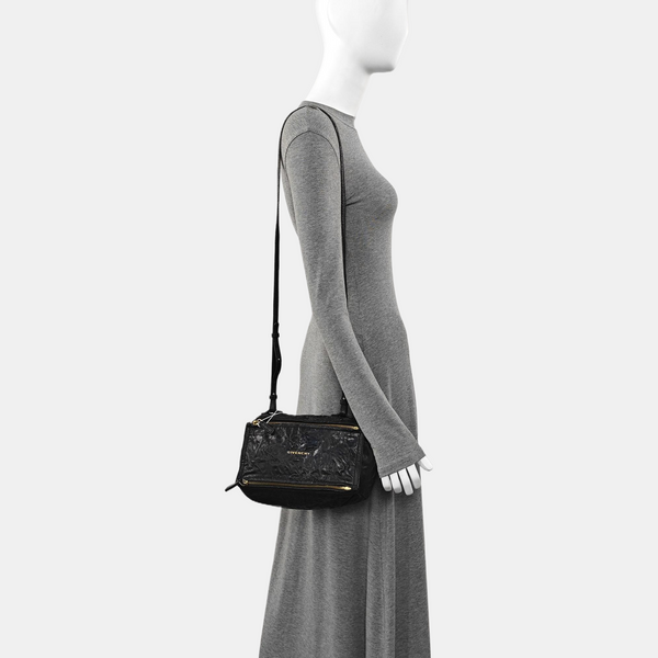 Lambskin Shoulder Bag Black