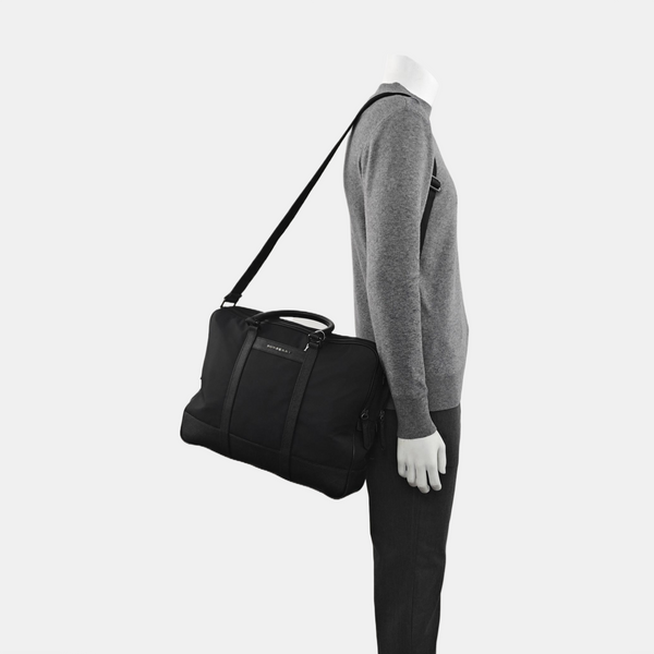 Nylon Shoulder Bag Black