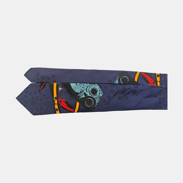 Silk Tie Blue