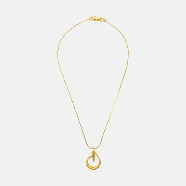 G Chain Metal Gold Necklace