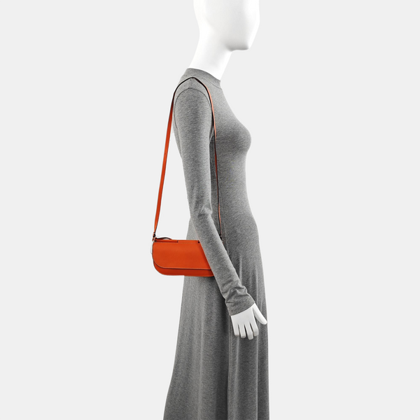 Authenticated pre-owned Gate Calfskin Orange - Shoulder Bag at Looply