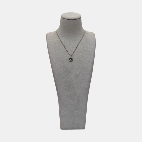 Interlocking G 925 Sterling Silver Necklace